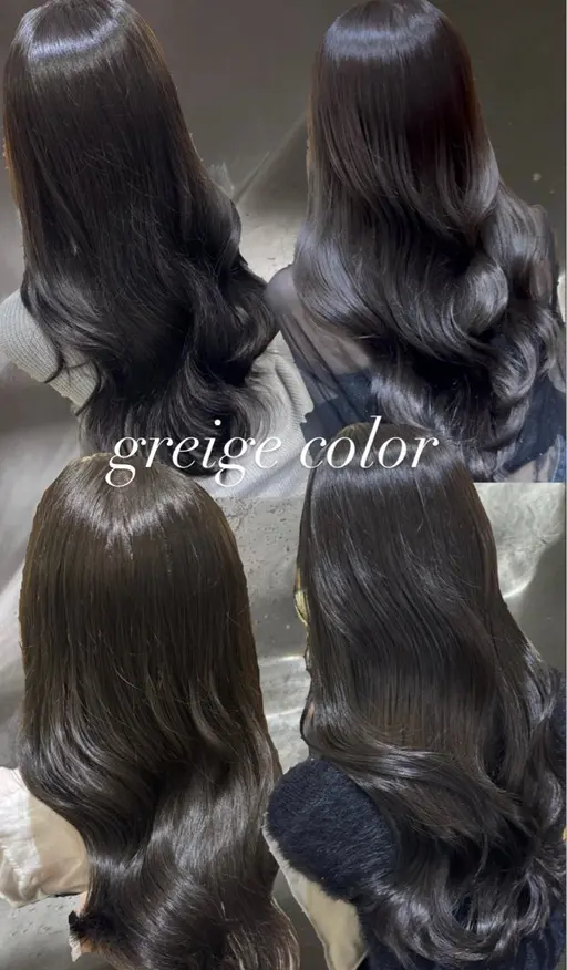 🖤前髪カット+ケアカラー+TOKIO超音波トリートメント🖤【韓国風】