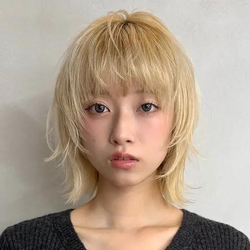 ⭐️カット＆ダブルカラー(ケアブリーチ)＆高保湿トリートメント♪ 【胸下以上＋2160円】