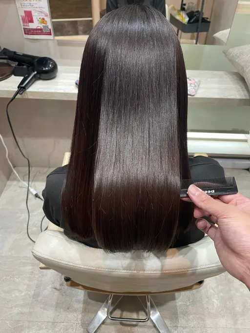 カット&美髪カラー&[髪質改善トリートメント]ヘアエステ　＊美髪目指している方限定⭐️