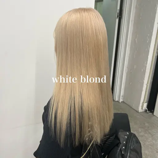 [🤍リタッチモデル募集🤍]ケアブリーチ込みリタッチダブルカラー🎀