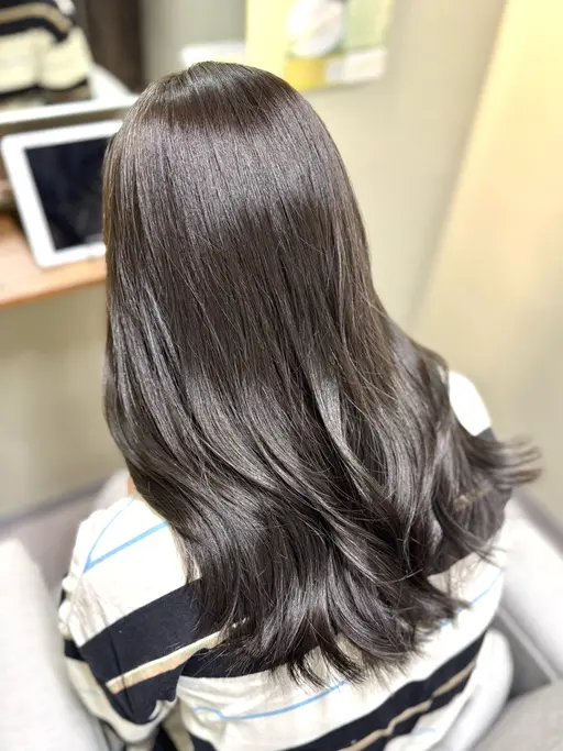 【当日限定】小顔補正&診断カット+透明感カラー+最新トリートメント+ヘッドスパ