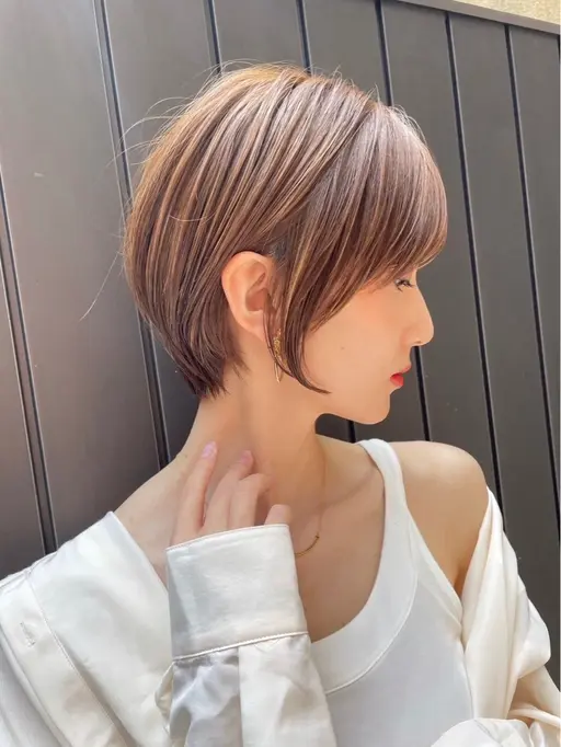 🥂ばっさりカット多いです🥂大人美人ショートカット＋プレミアムトリートメント🫧