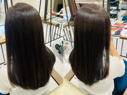 つやつやワンカラー🩵