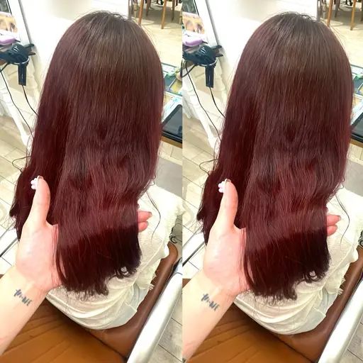 🍒カット+透明感1カラー+オージュアTR🍒お悩みと髪質にあったTRをさせていただきます⭐️