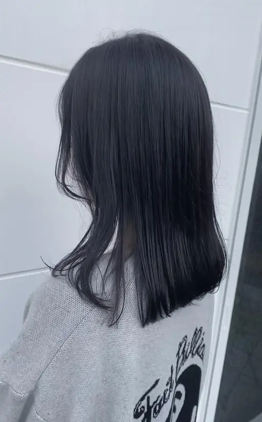 《学生様人気No.1🖤》いったん黒髪!!透明感ある暗髪・黒染めカラー🎱 ⋆✴︎˚ 就活・実習モードに切替OK🎬