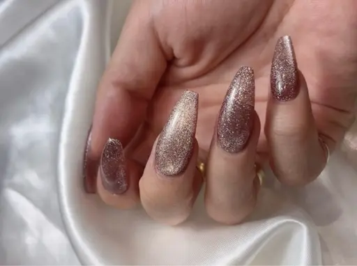 ハードジェル使用✨マグネットネイル