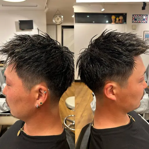 フェードカット（カット＋シャンプー＋セット）（20歳以上）