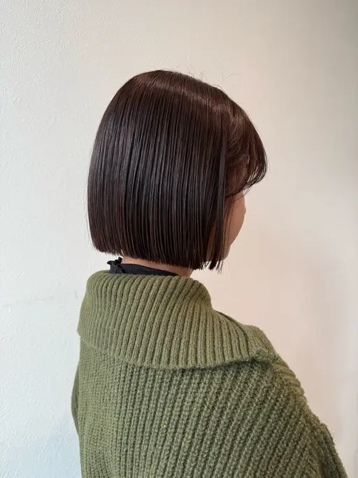 【11月限定🍁】 に合わせカット+艶カラー+Aujua1stepトリートメント