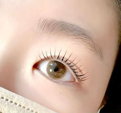 🌻ギュン上げ希望　長さ最大限まつ毛パーマ🌻　ストレートデザイン二重さん向きです