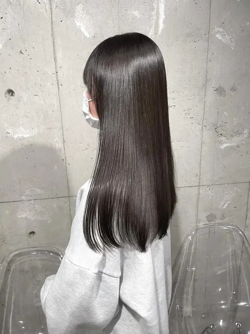 【インスタからのご予約はこちら】カット+髪質改善縮毛矯正+透明感カラー+トリートメント