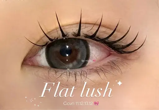 無料モデルフラットラッシュ100本🎀(キュートデザイン)※補足事項必ずお読み下さいお読み頂いた方のみ施術可能になります