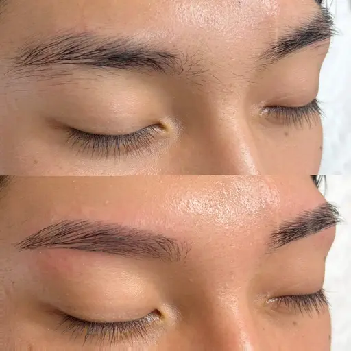 U39 メンズ⭐️ 眉Wax➕眉カット➕毛量調整(間引き)