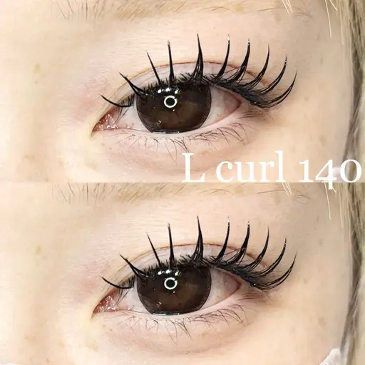 🉐《L,LC,LDカールから選べる》 ♡立ち上げフラットラッシュ140本　※注意事項確認必須