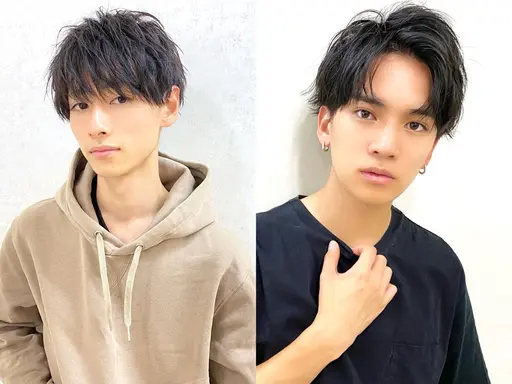 【メンズ】カット＋曲がる髪質改善縮毛矯正＋トリートメント¥28600→¥10010