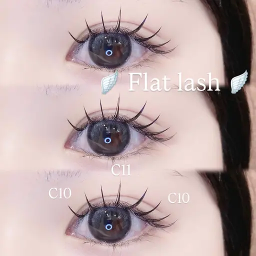 【12月限定🎅🏻🎄】フラットラッシュ100本 ＋束感仕上げ🪽💕