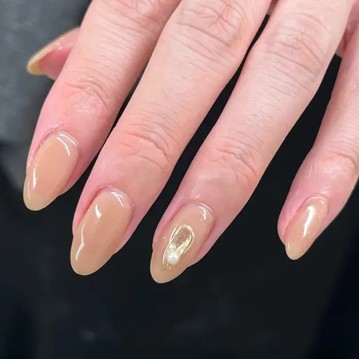 Jrネイリスト施術 オフ込み【シンプル定額】☆初回オフ無理☆上品なオフィスネイル