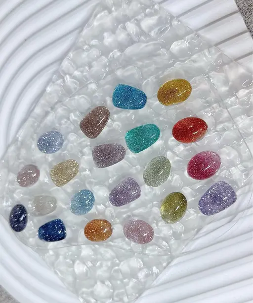 ☀️夏日限定🍀クラッシュネイルワンカラー✨ハンドケアオフ込み