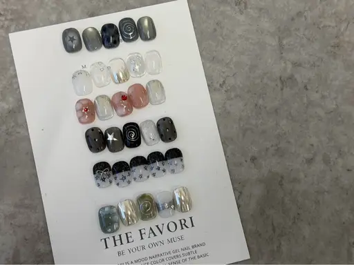 【ご新規様オフ無理】定額個性派ニュアンスネイル