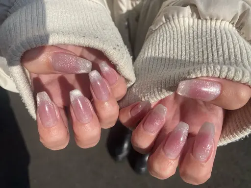 チークマグネットネイル💗