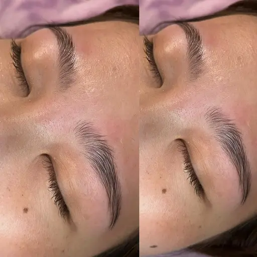 コスパ良‼️人気No.2🌈2ヶ月持続マツパ🌈+眉毛パーマ+眉毛wax✨ブラックコーティング&濃厚トリートメント付き