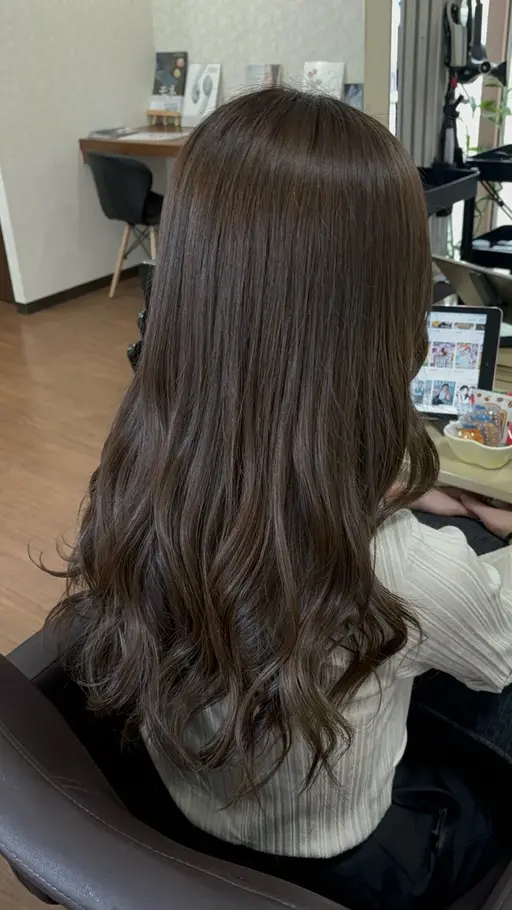【期間限定🉐】前髪カット+ワンカラー+AujuaクイックTR✨💫