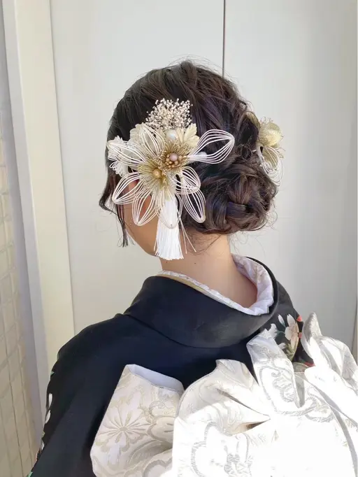 【⠀2025年度✨️⠀】横浜成人式 着付け+ヘアセット