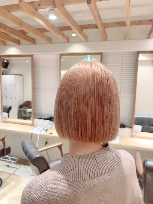 (1日1人限定)カット+ケアブリーチ+カラー+トリートメント