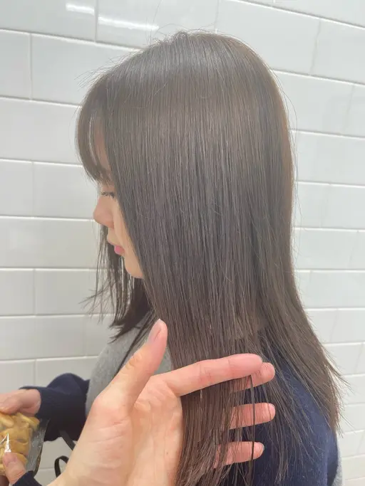 one color (＋トリートメント)   medium - long