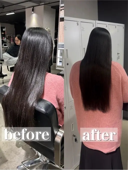 心斎橋/大阪/髪質改善 カット+カラー+髪質改善矯正+バイカルテトリートメント