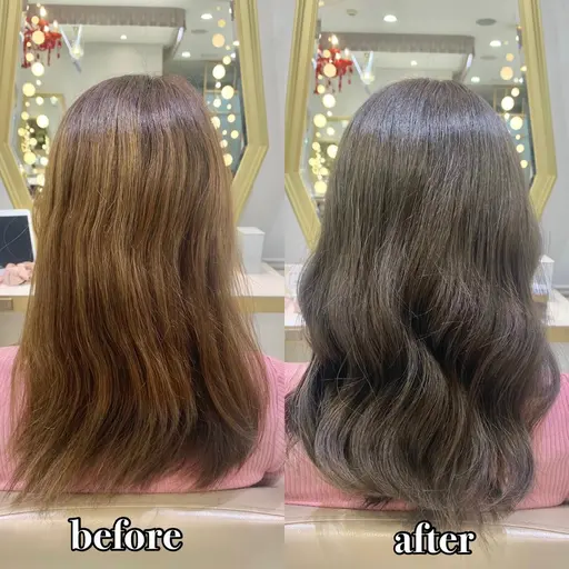 今だけ🌈平日限定🌈カット➕カラー➕オージュアトリートメント💓憧れ透明感、色素薄い系になれる