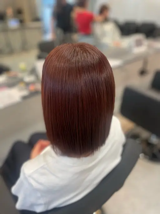 ワンカラー🌟（黒染、暗染✖️）+前髪カット✂️