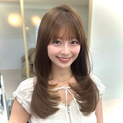 10/15限定🧸カット＋カラー＋トリートメント/レイヤー顔周り得意／韓国,ワンカラー,オリーブベージュ等※撮影可能な方
