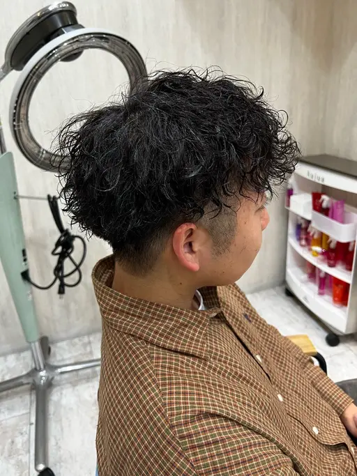 【メンズ限定】力ット＋パーマ