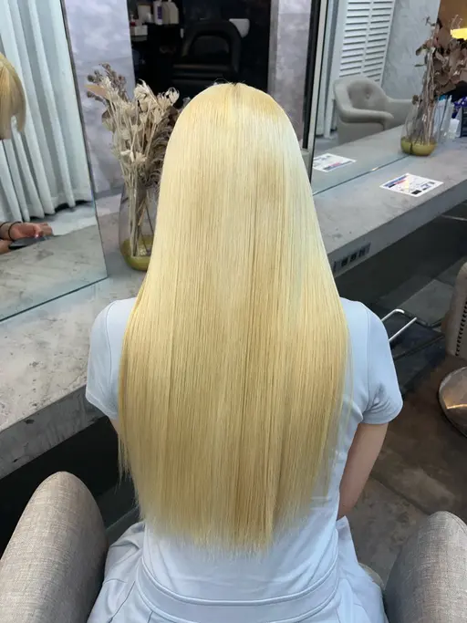 【当日限定クーポン🎀】ブリーチonカラー＋1stepトリートメント付きෆ˚*