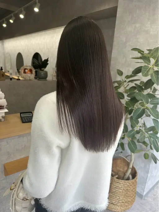 髪質改善ストレート＋似合わせカット＋＋高保湿 TR