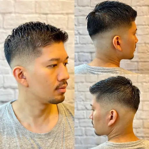 💇メンズフェード💇フェード+シャンプー+セット+撮影