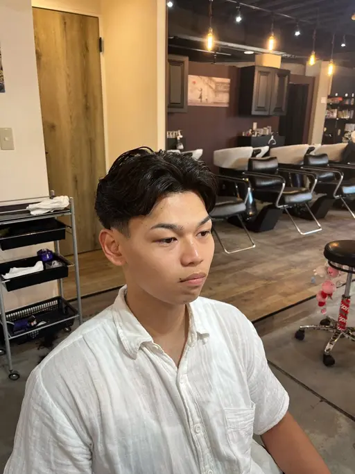【土日限定】ニュアンスパーマ ＋カット＋トリートメント（町田/町田美容室/メンズカット）