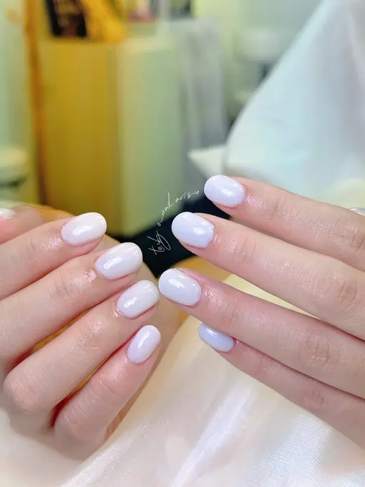【ハンド】美フォルム★ワンカラー/ラメグラテーション     ソフトジェルオフあり+550円+30min