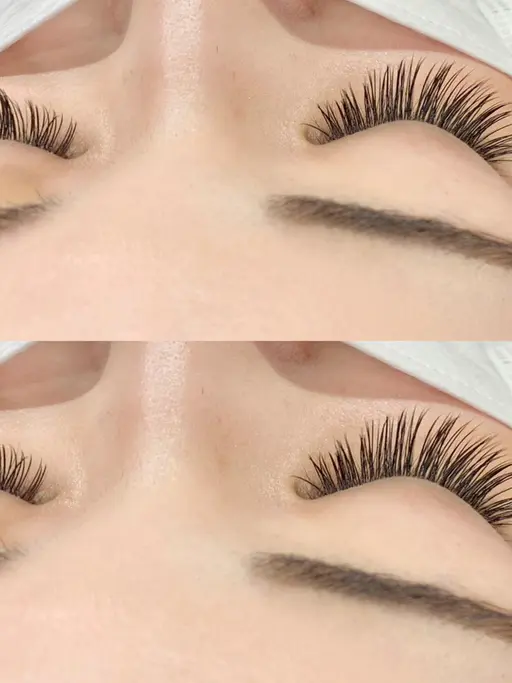 フラットラッシュシングルエクステ120本/付け足し◎オフ◎