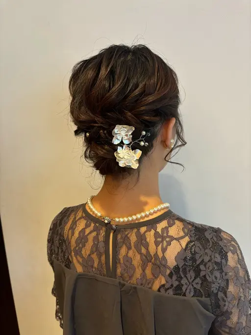 お呼ばれヘアセット⭐︎アレンジ