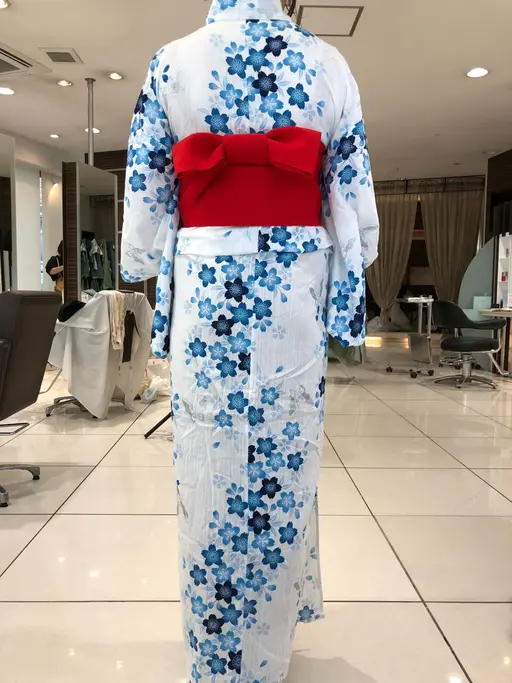 【当日予約不可】浴衣着付け＋ヘアセット
