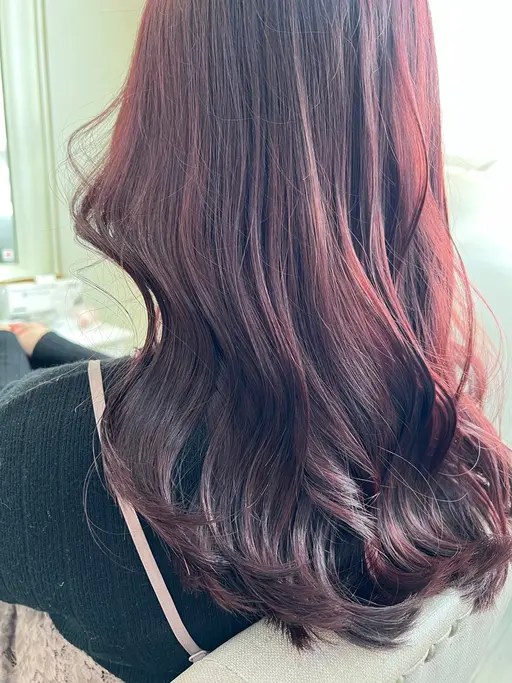 カット✖︎暖色カラー🩵