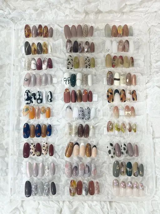 オフ込み！秋デザインネイル🍂
