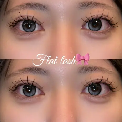 【今月限定モデル】フラットラッシュ80本🎀デザインお好きなものお選び頂けます🤍