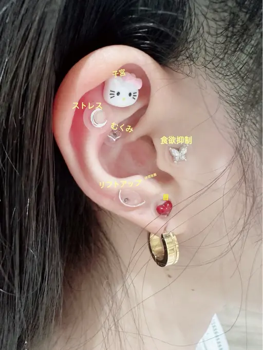 👂✨耳ツボジュエリー💎