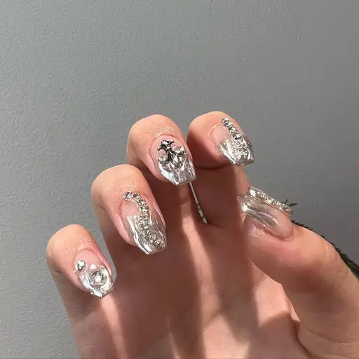 【期間限定価格】(マグネット・ミラー・オーロラ・フレンチ・グラデーション)🎀((オフ・パーツ無料))