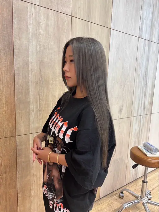 透明感カラーorアッシュカラー➕Aujuaトリートメント 💇‍♀️