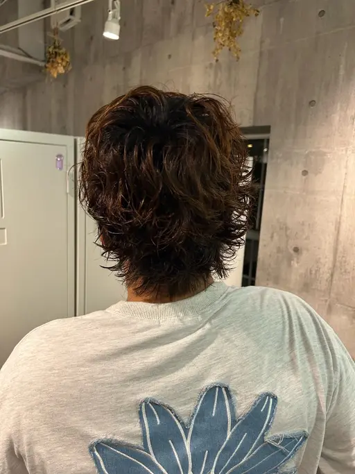 メンズカット＋パーマ
