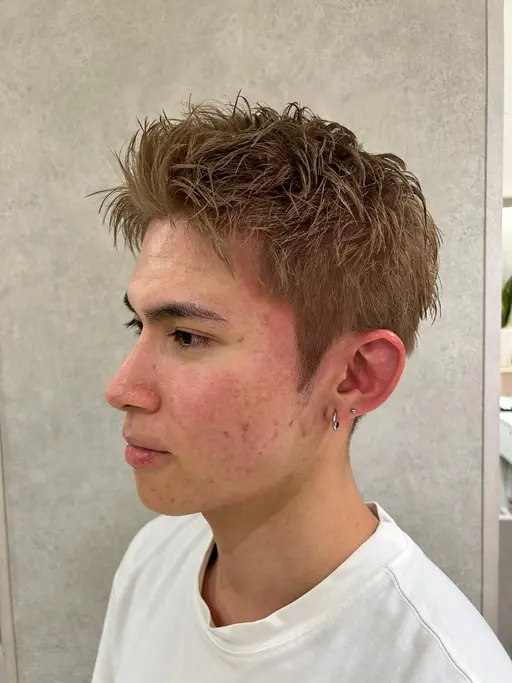 【モデル様限定】　メンズブリーチダブルカラー　🔥今ならトリートメント付き🔥