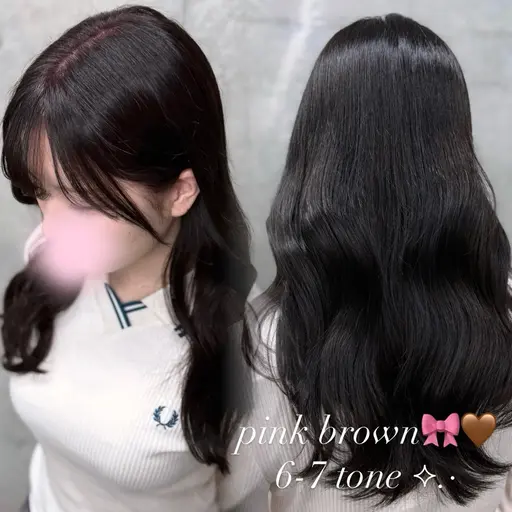 【🎀大好評🎀】前髪カット➕選べるケアカラー➕3stepトリートメント